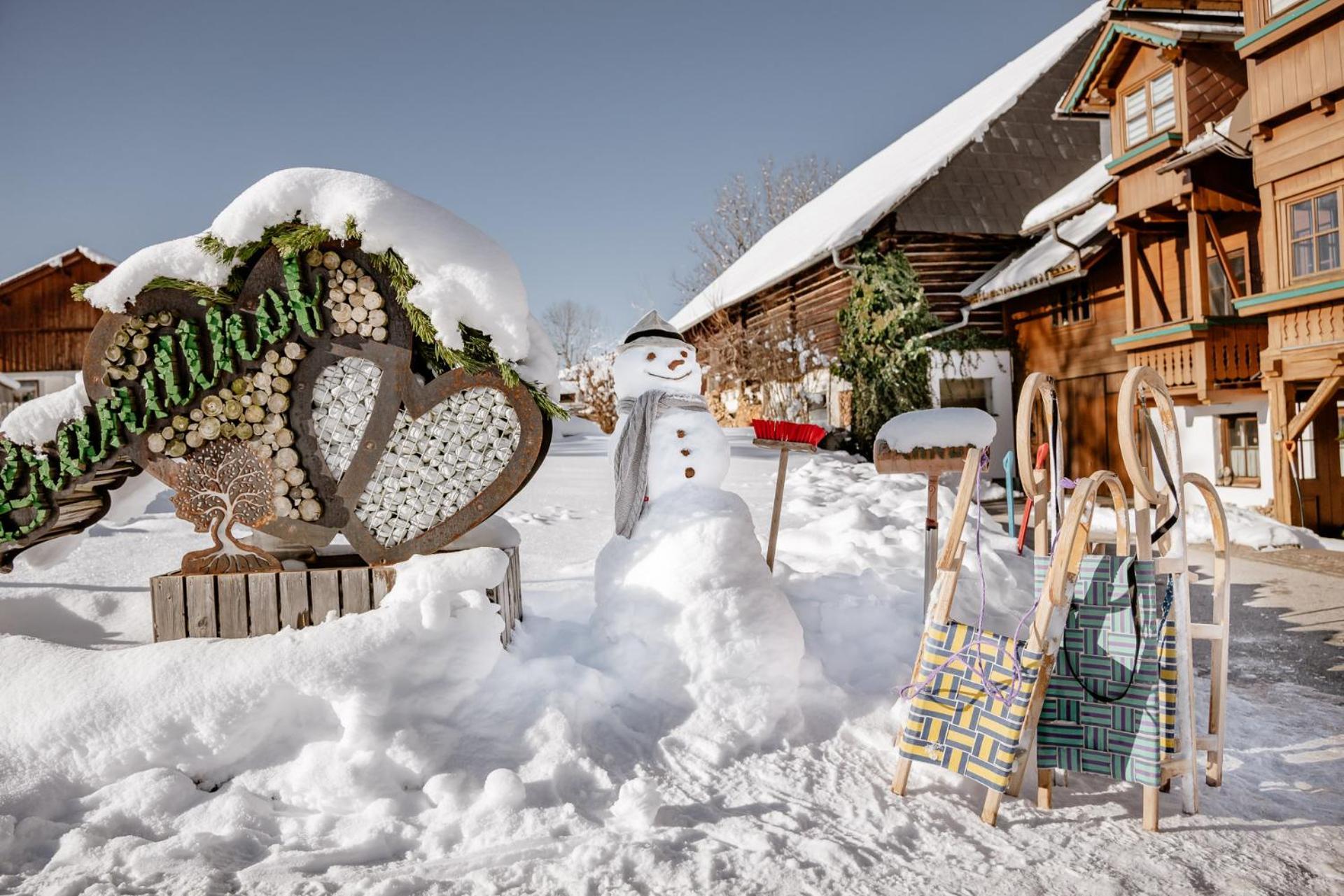 Ferienwohnung Biobauernhof Brandlhof Ramsau am Dachstein Exterior foto